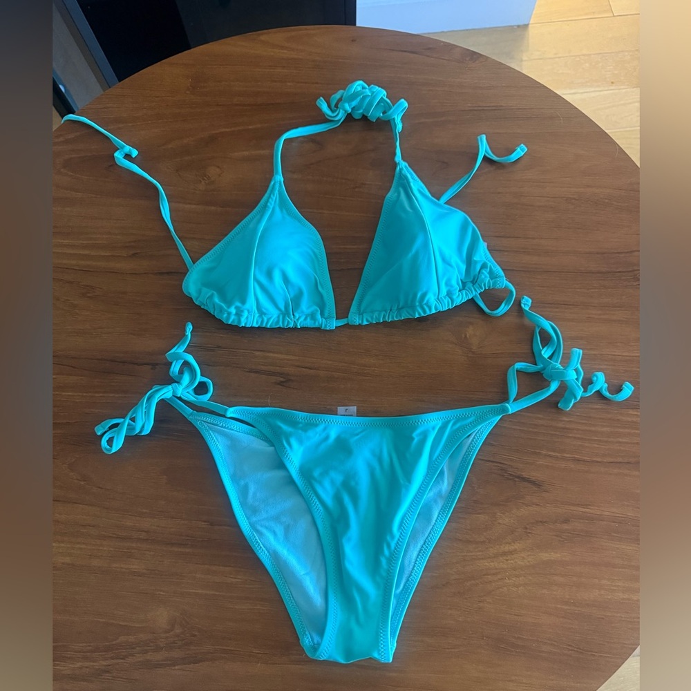 Turquoise Bikini Set